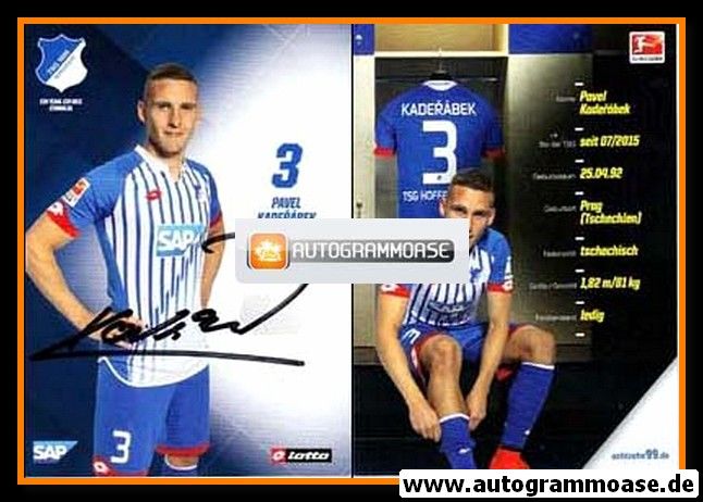 Autogramm Fussball | TSG 1899 Hoffenheim | 2015 | Pavel KADERABEK