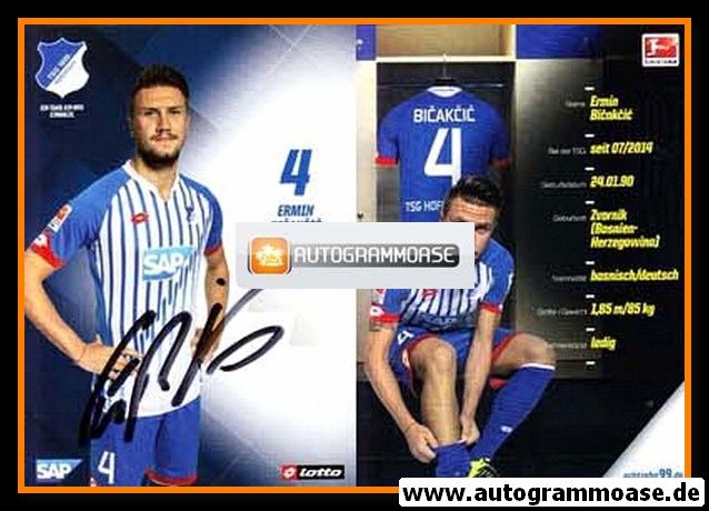 Autogramm Fussball | TSG 1899 Hoffenheim | 2015 | Ermin BICAKCIC
