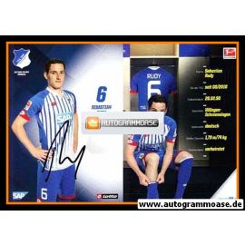 Autogramm Fussball | TSG 1899 Hoffenheim | 2015 | Sebastian RUDY