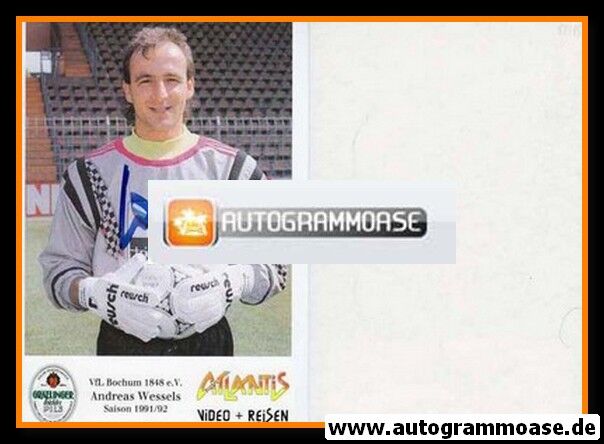 Autogramm Fussball | VfL Bochum | 1991 Atlantis | Andreas WESSELS