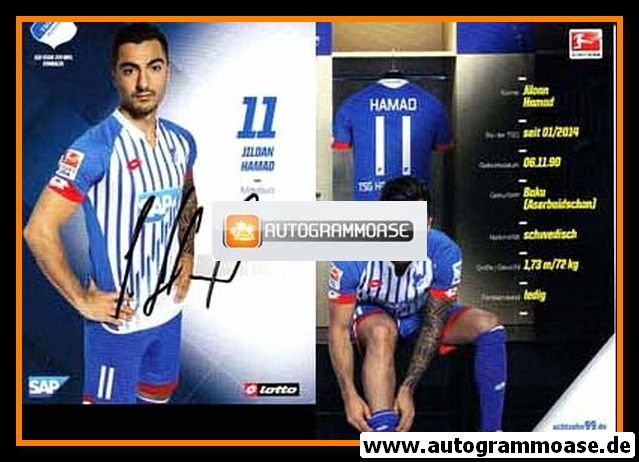 Autogramm Fussball | TSG 1899 Hoffenheim | 2015 | Jiloan HAMAD