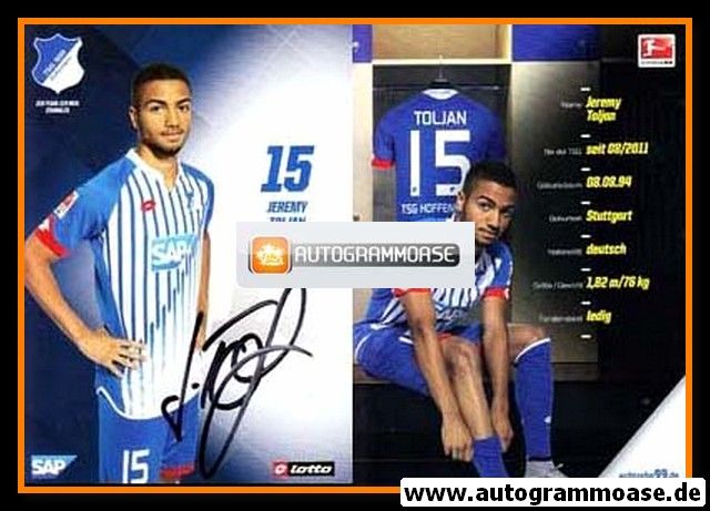 Autogramm Fussball | TSG 1899 Hoffenheim | 2015 | Jeremy TOLJAN