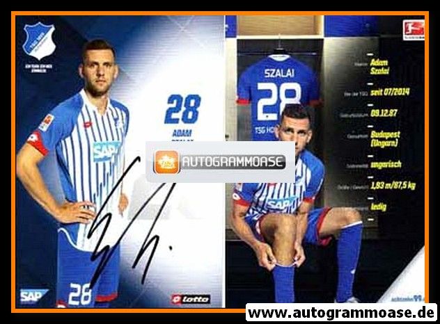 Autogramm Fussball | TSG 1899 Hoffenheim | 2015 | Adam SZALAI
