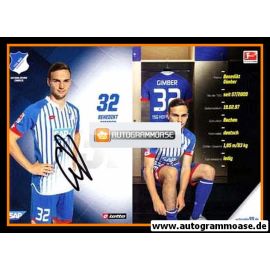 Autogramm Fussball | TSG 1899 Hoffenheim | 2015 | Benedikt GIMBER