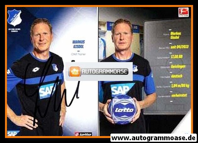 Autogramm Fussball | TSG 1899 Hoffenheim | 2015 | Markus GISDOL