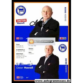 Autogramm Fussball | Hertha BSC Berlin | 2008 | Dieter HOENESS