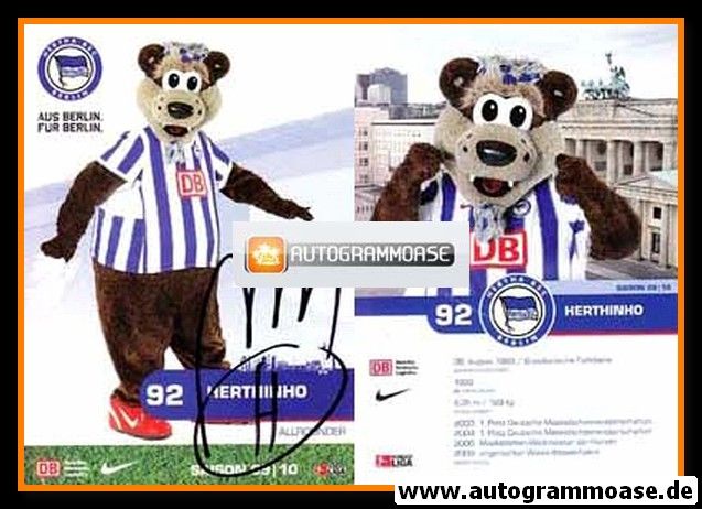 AK Fussball | Hertha BSC Berlin | 2009 | HERTHINHO (Maskottchen)