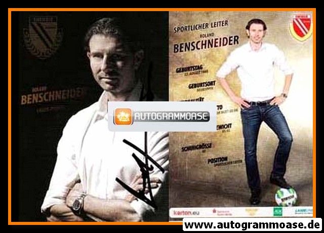 Autogramm Fussball | FC Energie Cottbus | 2014 | Roland BENSCHNEIDER