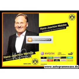 Autogramm Fussball | Borussia Dortmund | 2010er | Hans-Joachim WATZKE