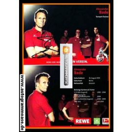Autogramm Fussball | 1. FC Köln | 2013 | Alexander BADE