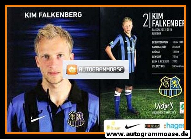 Autogramm Fussball | 1. FC Saarbrücken | 2013 | Kim FALKENBERG