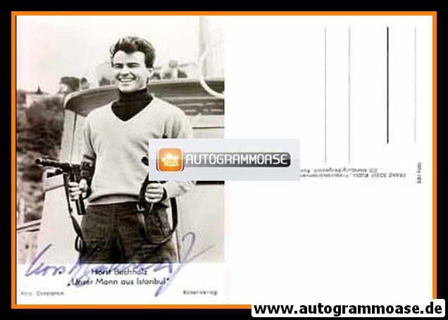 Autogramm Film | Horst BUCHHOLZ | 1965 "Unser Mann Aus Istanbul" (Rüdel)