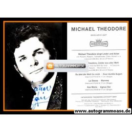 Autogramm Klassik | Michael THEODORE | 1970er (Portrait SW) Intercord