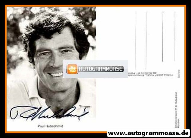 Autogramm Schauspieler | Paul HUBSCHMID | 1970er (Portrait SW Rüdel) 1
