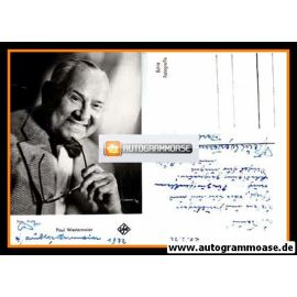 Autogramm Schauspieler | Paul WESTERMEIER | 1970er (Portrait SW UFA)