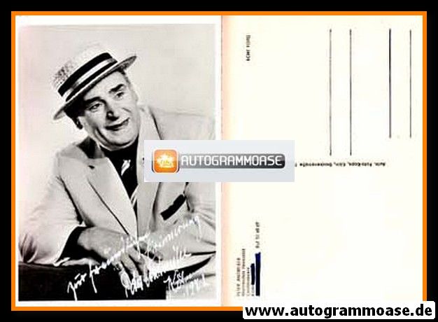 Autogramm Karneval | Peter ANTWEILER | 1970er (Portrait SW Kops)