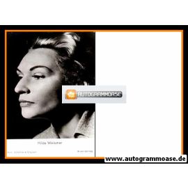 AK Schauspieler | Hilde WEISSNER | 1960er (Portrait SW Rüdel)