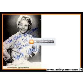 Autogramm Schauspieler | Herta WORELL | 1970er (Portrait SW Paleske)