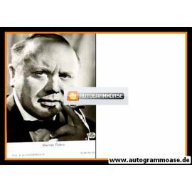 AK Schauspieler | Werner PETERS | 1970er (Portrait SW Rüdel)