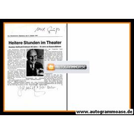 Autograph Schauspieler | Hellmuth ERDMANN 