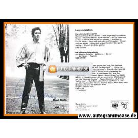 Autogramm Klassik | Rene KOLLO | 1969 "Liebesarien" (Portrait SW CBS)