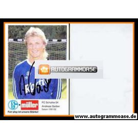 Autogramm Fussball | FC Schalke 04 | 1991 Druck | Andreas GARBER