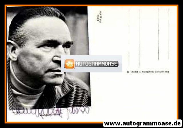 Autogramm Schauspieler | Wolfgang PREISS | 1970er (Portrait SW Graphima)