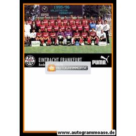 Mannschaftskarte Fussball | Eintracht Frankfurt | 1995 Puma