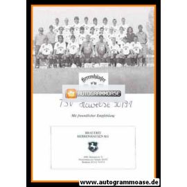 Mannschaftskarte Fussball | TSV Havelse | 1990