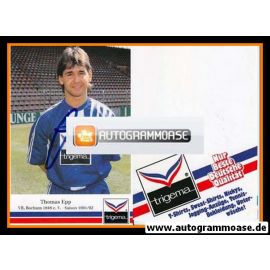 Autogramm Fussball | VfL Bochum | 1991 Trigema | Thomas EPP