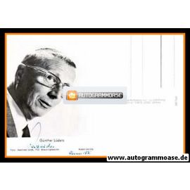Autogramm Schauspieler | Günther LÜDERS | 1970er (Portrait SW Rüdel)