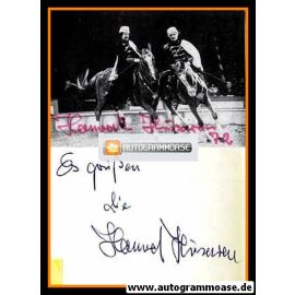 Autogramm Zirkus | HONVED HUSAREN | 1970er (Pferde SW)