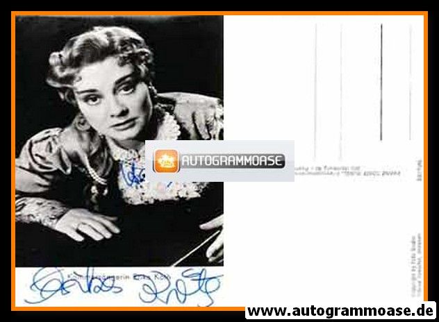 Autogramm Klassik | Erika KÖTH | 1960er (Portrait SW Rüdel)