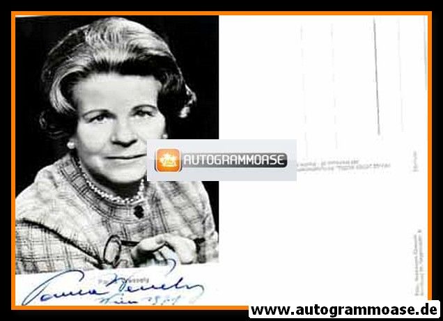 Autogramm Schauspieler | Paula WESSELY | 1970er (Portrait SW Rüdel)