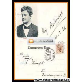 Autogramm Schauspieler | Georg REIMERS | 1898 (Portrait SW Ledermann)