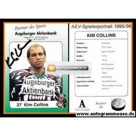 Autogramm Eishockey | Augsburger Panther | 1995 | Kim COLLINS
