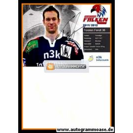 Autogramm Eishockey | Heilbronner Falken | 2011 Foto | Torsten FENDT