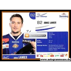 Autogramm Eishockey | Schwenninger Wild Wings | 2010 | Jonas LANIER
