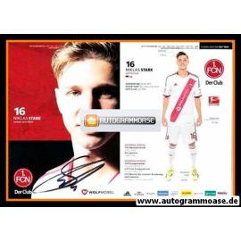 Autogramm Fussball | 1. FC Nürnberg | 2014 | Niklas STARK