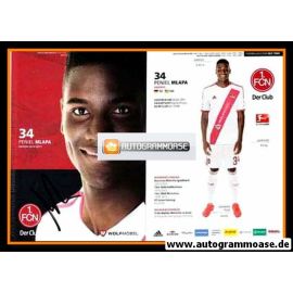Autogramm Fussball | 1. FC Nürnberg | 2014 | Peniel MLAPA