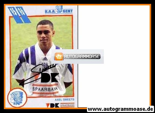 Autogramm Fussball | KAA Gent | 1995 | Axel SMEETS
