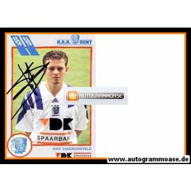 Autogramm Fussball | KAA Gent | 1995 | Dirk VANGRONSVELD