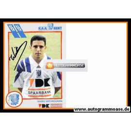 Autogramm Fussball | KAA Gent | 1995 | Mario WITVROUWEN