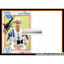 Autogramm Fussball | KAA Gent | 1995 | Nico VANDERDONCK
