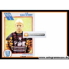 Autogramm Fussball | KAA Gent | 1995 | Patrick DE MAN