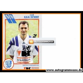 Autogramm Fussball | KAA Gent | 1995 | Sretko VUKSANOVIC