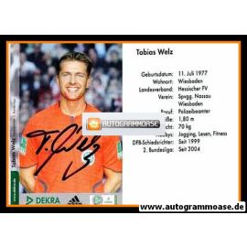 Autogramm Fussball | Schiedsrichter | 2000er Dekra | Tobias WELZ