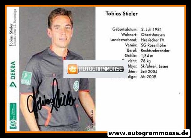 Autogramm Fussball | Schiedsrichter | 2000er Dekra | Tobias STIELER