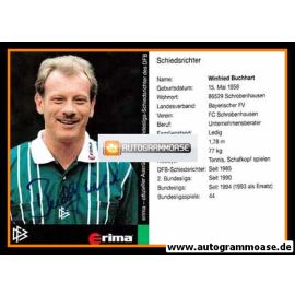 Autogramm Fussball | Schiedsrichter | 1990er Erima | Winfried BUCHHART