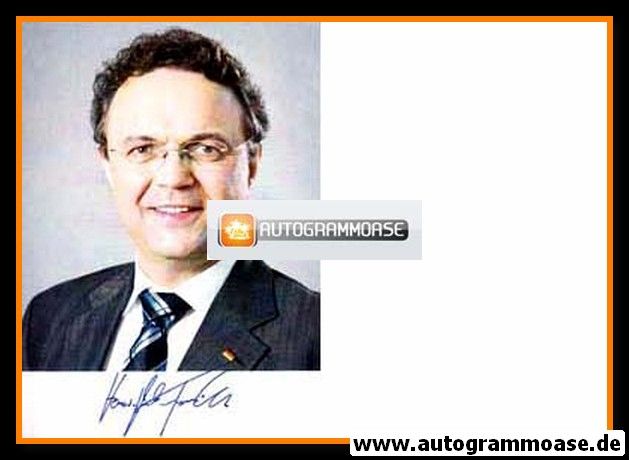 Autogramm Politik | CSU | Hans-Peter FRIEDRICH | 2000er (Portrait Color)